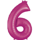 Number 6 Balloons