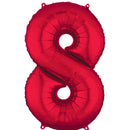 Number 8 Balloons