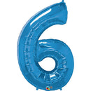 Number 6 Balloons