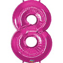 Number 8 Balloons