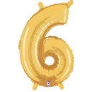 Number 6 Balloons