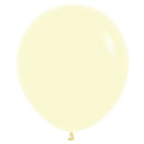 Sempertex Balloons Pastel Matte Yellow Size Selections
