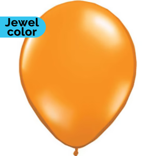 (Closeout) Qualatex Balloons Mandarin Orange 16in. 50pc.