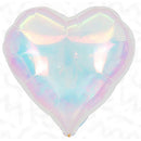DecoHeart Iridescent 18" 2pc.