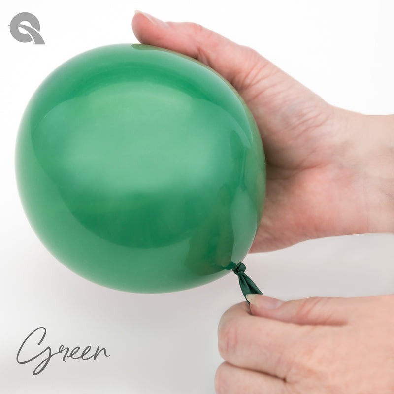 Qualatex Balloons Green Size Selections