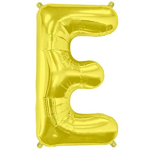 Letter E Balloons
