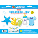 Baby Boy Garland Balloons 41"