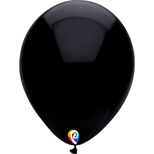 Funsational Balloons Pearl Black 12" 50ct.