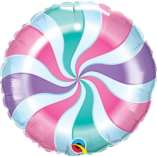 Candy Swirl Pastel Balloons 18"
