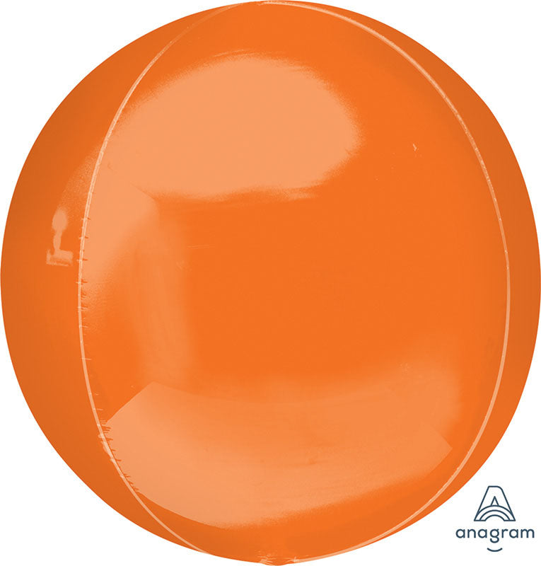 Orange Orbz Balloons 15"