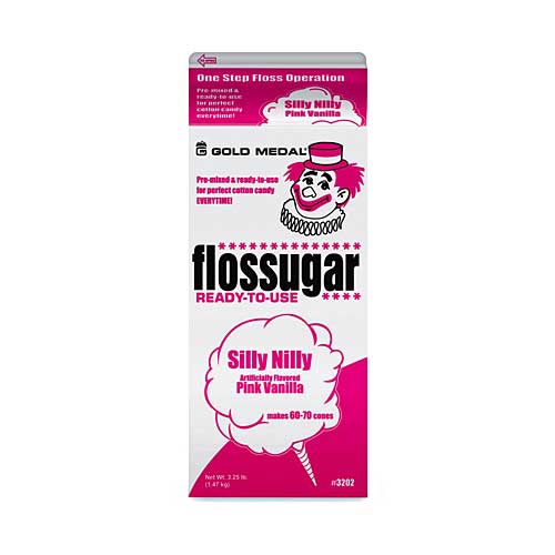 Silly Nilly (Pink Vanilla) Floss Sugar Case (6ct)