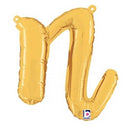 Script Letter N Balloons 14"