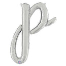 Script Letter P Balloons 24"