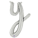 Script Letter Y Balloons 24"