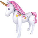 Unicorn Airwalker Shape Balloons 46"