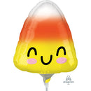 Ombre Candy Corn Mini Shape Balloons 8" x 9"