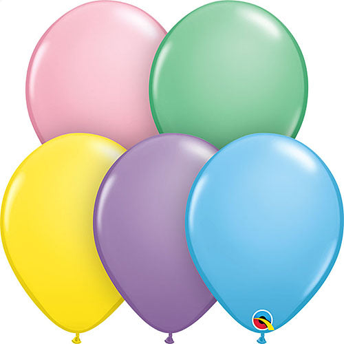 Qualatex Balloons Pastel Assortment Size Selections