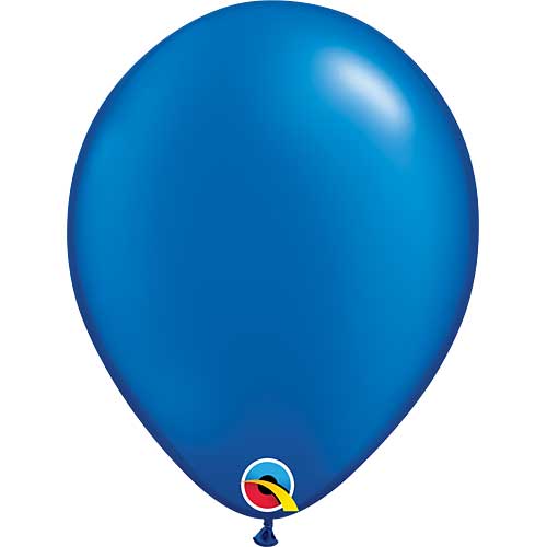 Qualatex Balloons Pearl Sapphire Blue Size Selections