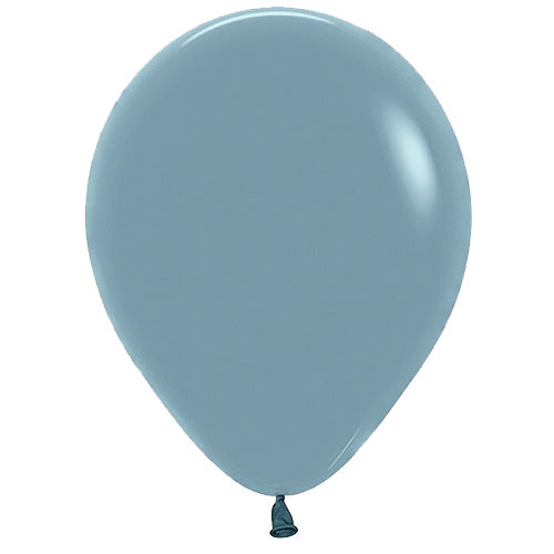 Sempertex Balloons Pastel Dusk Blue Size Selections