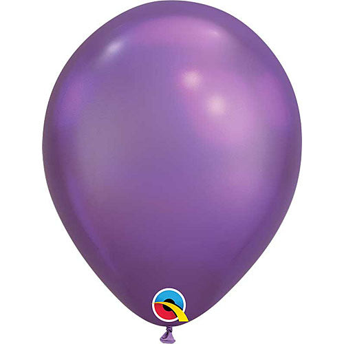 Qualatex Balloons Chrome Purple Size Selections