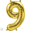 Number 9 Balloons