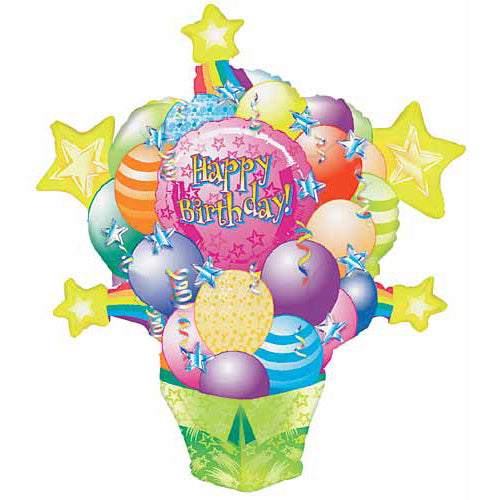Birthday Surprise Package Balloons 34in. A086