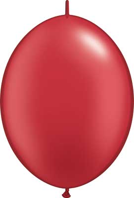 Qualatex Balloons Pearl Ruby Red Size Selections