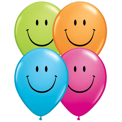 Qualatex Balloons Smiley Face Assortment 11" F162