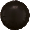 Black Foil Round Balloons Size Selections