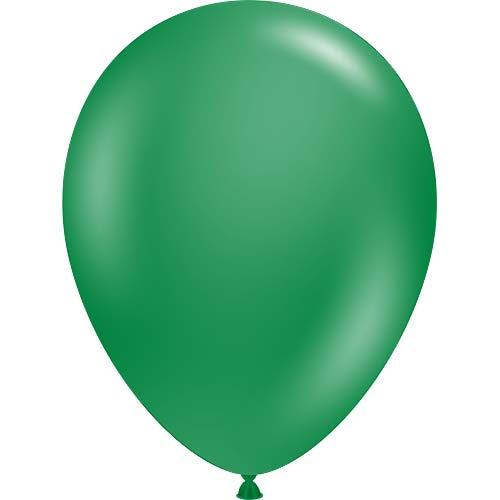 Tuftex Balloons Crystal Emerald Green Size Selections