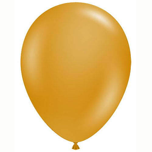 Tuftex Balloons Gold Size Selections
