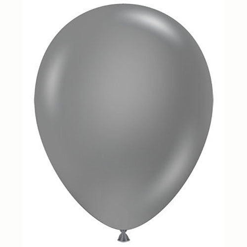 Tuftex Balloons Metallic Silver Size Selections