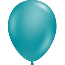 Tuftex Balloons Metallic Teal Size Selections