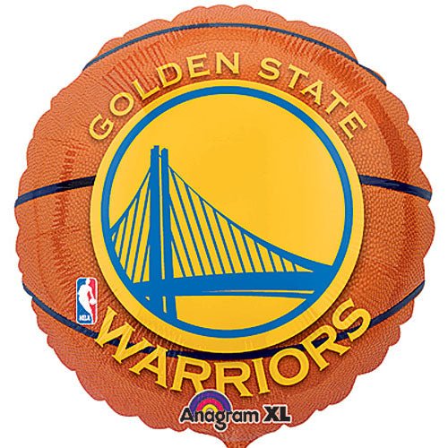 Golden State Warriors Basketball Balloon 18"