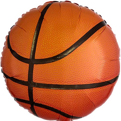 Basketball Balloon 18"