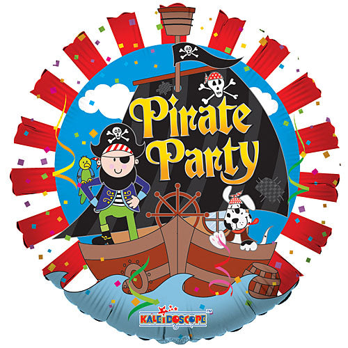 (Closeout) Pirate Party Balloons 18in.