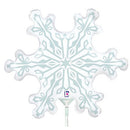 Mini Snowflake Balloons 14"