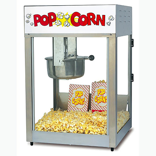 Lil' Maxx Popcorn Machine w/ Power Off & Lighted Sign