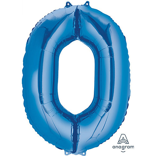Number 0 Balloons