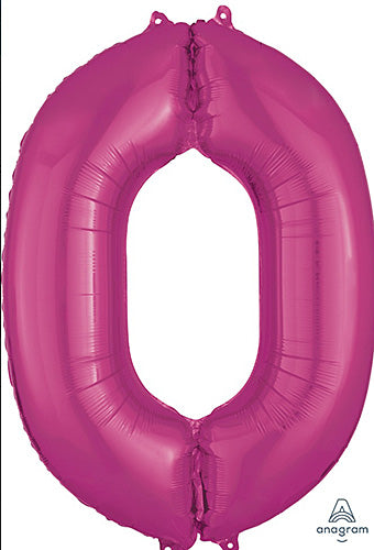 Number 0 Balloons