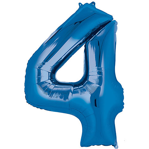 Number 4 Balloons