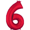 Number 6 Balloons