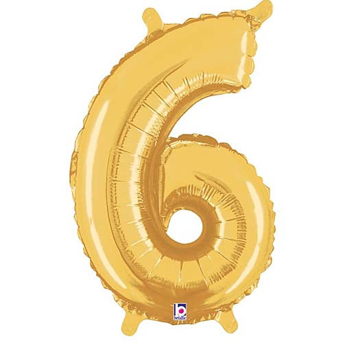 Number 6 Balloons