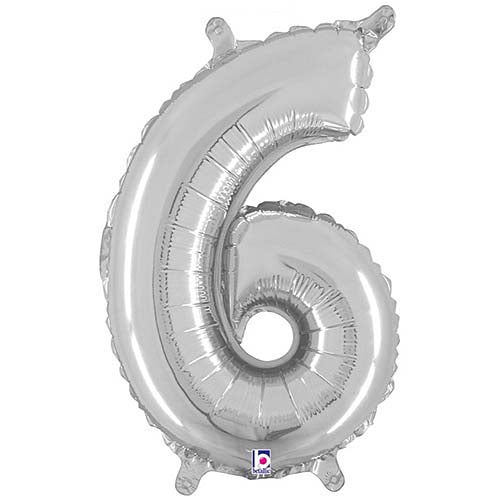 Number 6 Balloons