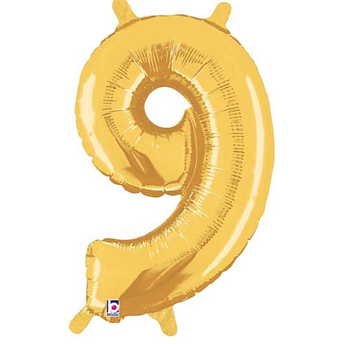 Number 9 Balloons