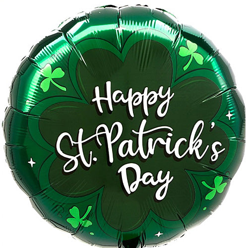 St. Patrick's Day Green Balloons 18in.