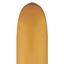 (Closeout) Gold 646Q 50pc. Qualatex Balloons