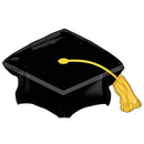 Black Grad Cap 31"