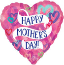 Mother's Day Layered Hearts 18"