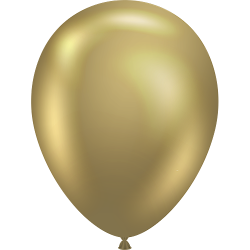 Tuftex Balloons Golden Effects Size Selections